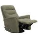 Gemini Snazzy Olive Manual Swivel Glider Recliner
