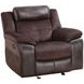 Pueblo Brown 91" Manual Reclining Living Room Set