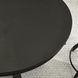 Rylie Black 48" Round Counter Height Table