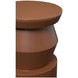 Allen Brown 14" Round Side Table