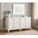 Haven Warm White 6 Drawer Dresser
