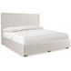 Highland Park Morel and Beige King Upholstered Storage Panel Sawyer Bed