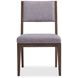 Linea Grey And Cerused Charcoal Side Chair Set of 2