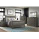 Oak Park Pewter Queen Panel Bed