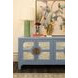 Opal Painted Light Blue 4 Door Buffet