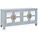 Opal Painted Light Blue 4 Door Buffet