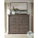 Madison Ridge Natural Bark 14 Drawer Master Chest