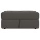 Harleigh Ash Upholstered Square Storage Ottoman