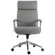 DC 602 SFGR Softy Gray Upholstered Tall Desk Chair