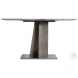 Equis Silver Travertine And Graphite Dining Table
