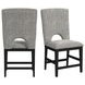 Salem Gray Upholstered Counter Height Side Chair Set of 2