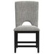 Salem Gray Upholstered Counter Height Side Chair Set of 2