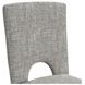 Salem Gray Upholstered Counter Height Side Chair Set of 2