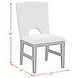 Salem Gray Upholstered Dining Side Chair Set of 2