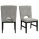 Salem Gray Upholstered Dining Side Chair Set of 2