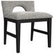 Salem Gray Upholstered Dining Side Chair Set of 2