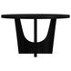 Salem Black 52" Round Dining Table