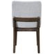 Kody Stone Gray Upholstered Dining Chair Set of 2