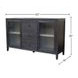 Oscar Black 2 Doors Sideboard