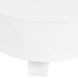Oslo White Lacquer 42" Round Coffee Table
