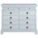 Summer Creek Blue 11 Drawer Dresser