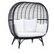 Penelope Cream Upholstered Outdoor Lounge Chair
