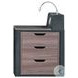 Quebec Grey Upholstered Panel Bedroom Set