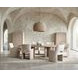 Loggia Beige Performance Fabric Arm Chair
