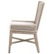 Overlay White Performance Fabric Outdoor Dining Chair Set of 2