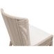 Overlay White Performance Fabric Outdoor Dining Chair Set of 2