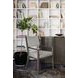 Linea Grey And Cerused Charcoal Arm Chair Set of 2