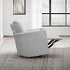 Trenton Vincent Fog Manual Swivel Glider Recliner with Pillows