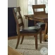 Ozark Mango Ladder Back Upholstered Side Chair Set of 2