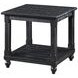 Cade Black 3 Piece Occasional Table Set