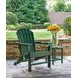 Karson City Green Outdoor Rectangular End Table
