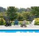Sundown Treasure Blue Outdoor Rocking Chair