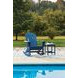 Sundown Treasure Blue Outdoor Rocking Chair