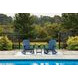 Sundown Treasure Blue Outdoor Rocking Chair
