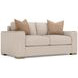 Vaughn Beige 67" Loveseat