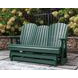 Hyland Wave Green 67" Outdoor Glider Loveseat