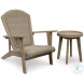 Bradstreet Bay Beige Adirondack Chair