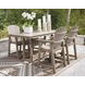 Sandy Dune Medium Brown Outdoor Bar Stool Set of 2