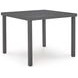 Point Bonita Gray 38" Square Outdoor Dining Room Set