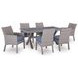 Dillon Beach Gray 71" Rectangular Outdoor Dining Table