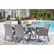 Dillon Beach Gray 71" Rectangular Outdoor Dining Room Set