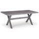 Dillon Beach Gray 71" Rectangular Outdoor Dining Room Set