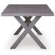 Dillon Beach Gray 71" Rectangular Outdoor Dining Room Set