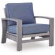 Dillon Beach Blue Performance Fabric Outdoor Living Room Set