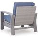 Dillon Beach Blue Performance Fabric Outdoor Living Room Set