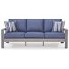 Dillon Beach Blue Performance Fabric Outdoor Living Room Set